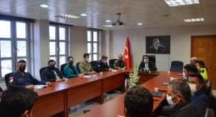 Refahiye'de "Kış Tedbirleri Toplantısı" yapıldı