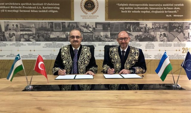 Rektör Erdal'dan Orta Asya Programları için Özbekistan'a ziyaret