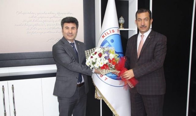 Rektör Karacoşkun'a öğretmenler günü ziyareti