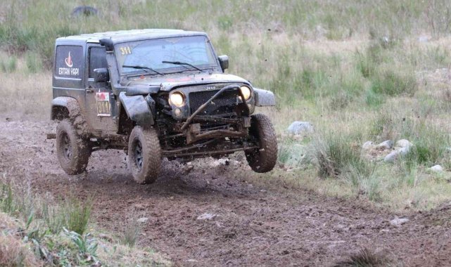 Rize'de Off-Road fırtınası esti