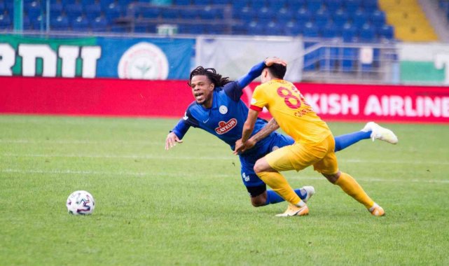 Rizespor ile Kayserispor 25. randevuda