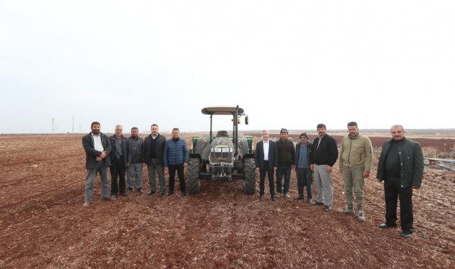 Şahinbey'de çiftçilere tohum ve gübre desteği