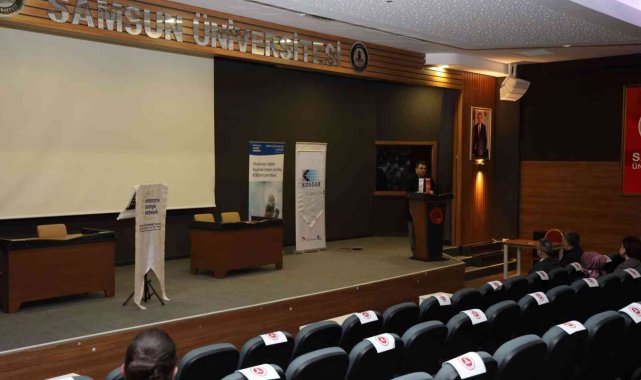 Samsun Üniversitesi'nde KOSGEB destekleri anlatıldı