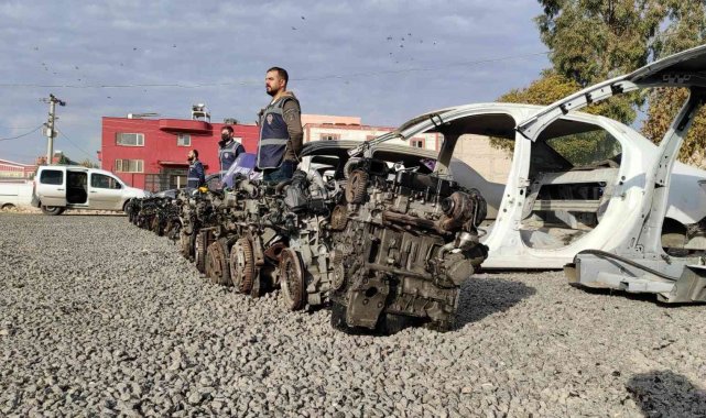 Şanlıurfa'da 2 milyon liralık change araç operasyonu