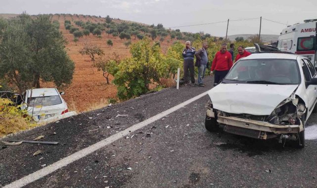Şanlıurfa'da otomobiller çarpıştı: 1 yaralı