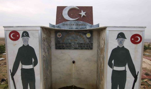 Şehitler Çeşmesi'ndeki asker motiflerine saygısızlık