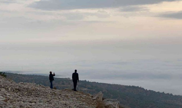 Sis altındaki Amik Ovası'nda kartpostallık görüntüler