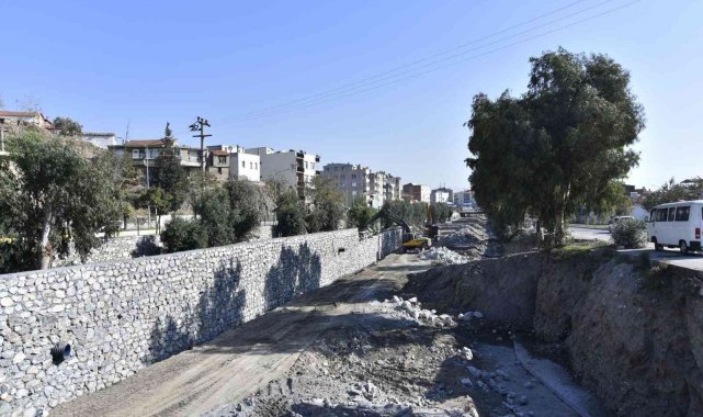 Söke Çayı ıslah çalışmaları taşkını önledi