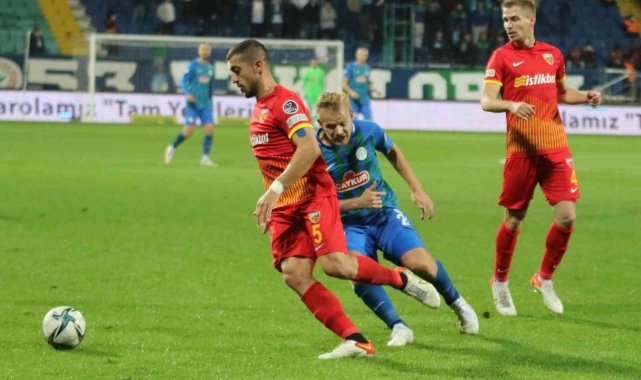 Spor Toto Süper Lig: Çaykur Rizespor: 1 - Yukatel Kayserispor: 0