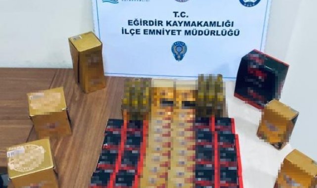 Şüphe üzerine durdurulan araçtan satışı yasak cinsel içerikli ürünler çıktı