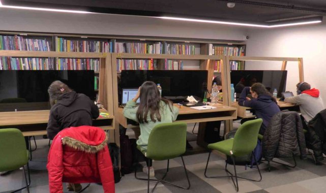 Talas'ta kütüphanelere yoğun ilgi