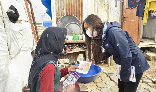Tarım işçisi kadınlar şiddete karşı bilgilendirildi