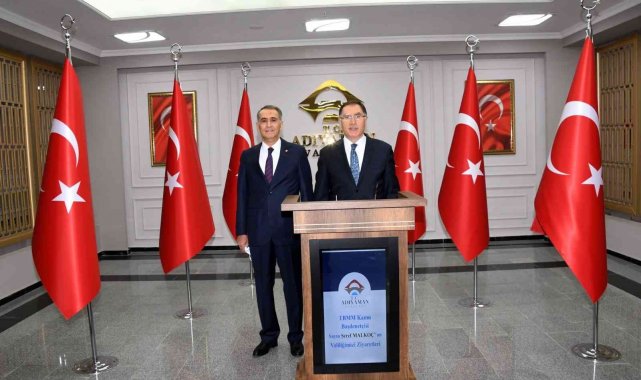 TBMM Kamu Başdenetçisi Şeref Malkoç Adıyaman'da