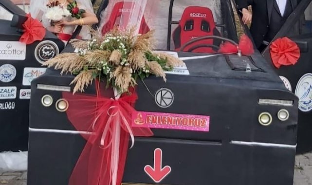 TEKNOFEST 2021&#039;in Karaman&#039;ı gelin arabası oldu