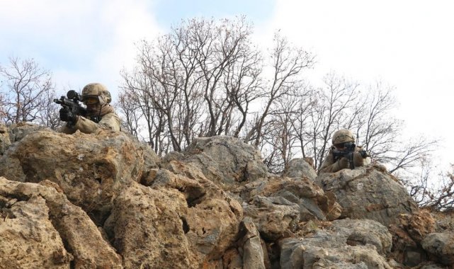 Tunceli'de terör operasyonunda 67 sığınak ve 5 mağara imha edildi
