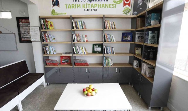 Türkiye'nin ilk tarım kitaphanesi açıldı