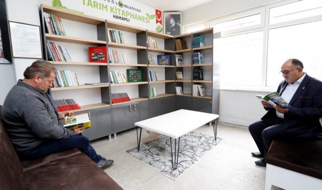 Türkiye'nin ilk tarım kütüphanesi açıldı