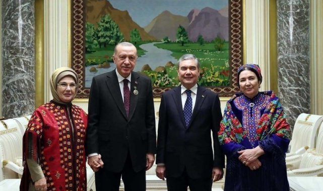 Türkmenistan First Lady&#039;si ilk kez görüntülendi