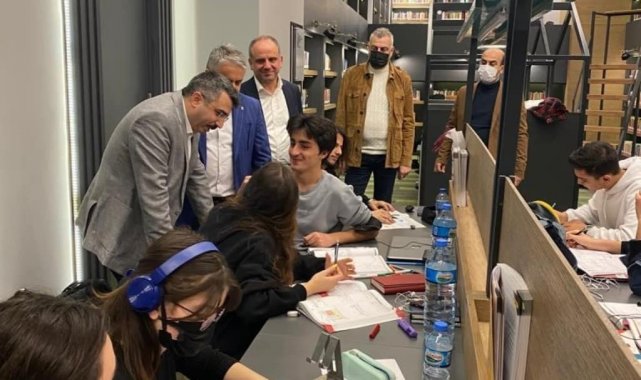 Uyumayan kütüphaneye 9 ayda 100 bin ziyaretçi