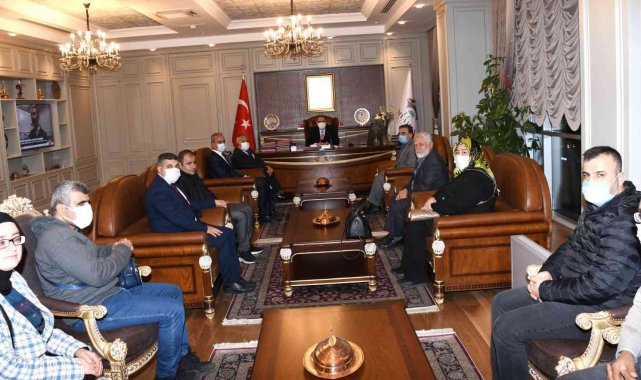 Vali Mahmut Çuhadar'a 3 Aralık Dünya Engelliler Günü ziyareti