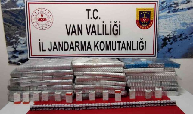 Van'da 243 bin 181 adet İran menşei tıbbi hap ele geçirildi