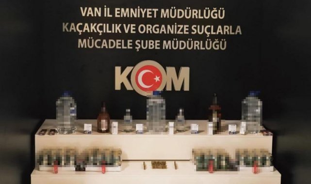 Van'da sahte içki ve cinsel içerikli ürün operasyonu