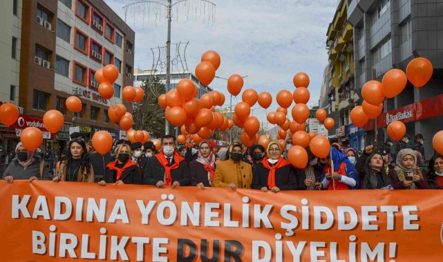 Vanlı kadınlardan yürüyüş