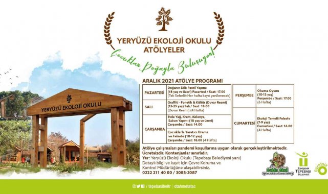 Yeryüzü Ekoloji Okulu doğa ile buluşturuyor