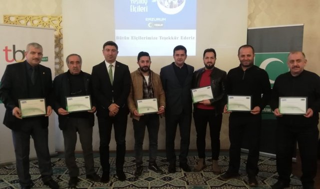 Yeşilay elçileri kahvaltıda buluştu