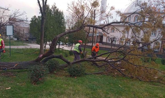 Yıldırım'da lodos nöbeti