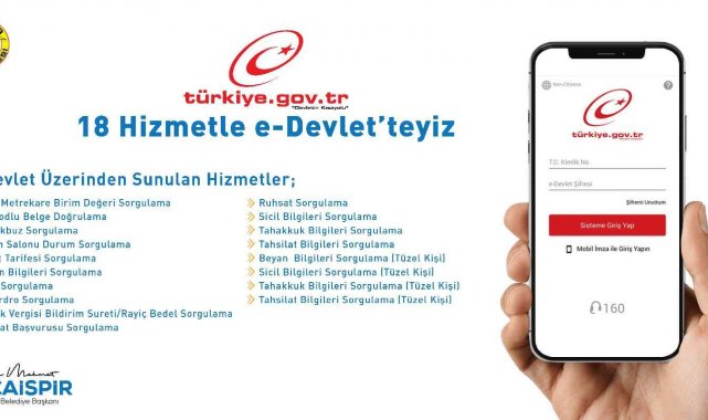 Yüreğir Belediyesi e-Devlet hizmet sayısını 18'e yükseltti