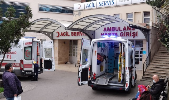 Zonguldak'ta anne kız sobadan sızan gazdan hastanelik oldu