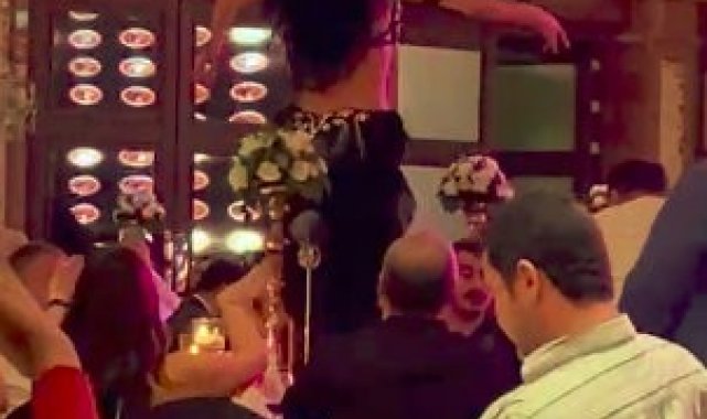 Züccaciyeciler Derneği'nin dansözlü toplantısı