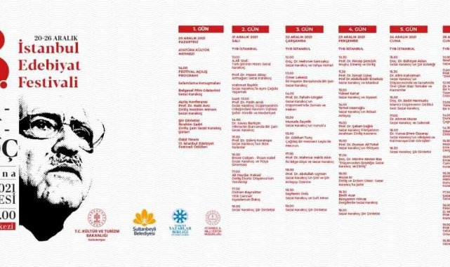 13. İstanbul Edebiyat Festivali başlıyor