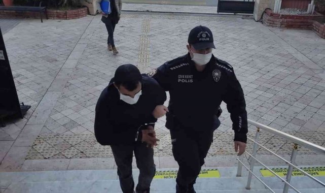 14 yıl hapis cezası bulunan zanlı Didim'de yakalandı