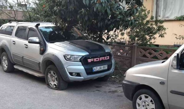 16 aracın lastiğini kesen şahıs tutuklandı