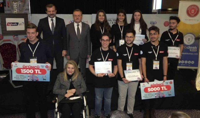 &#039;Genç Zihinler, Geleceğe Yön Veren Yenilikçi Fikirler&#039; ödüllendirildi