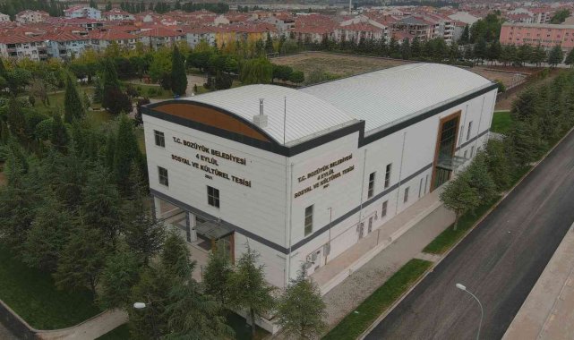 4 Eylül Sosyal ve Kültürel Tesisi düğün salonu 2022'de hizmet verecek