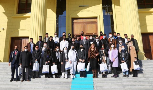 43 ülkeden 43 öğrencinin Kütahya ziyaretleri sürüyor