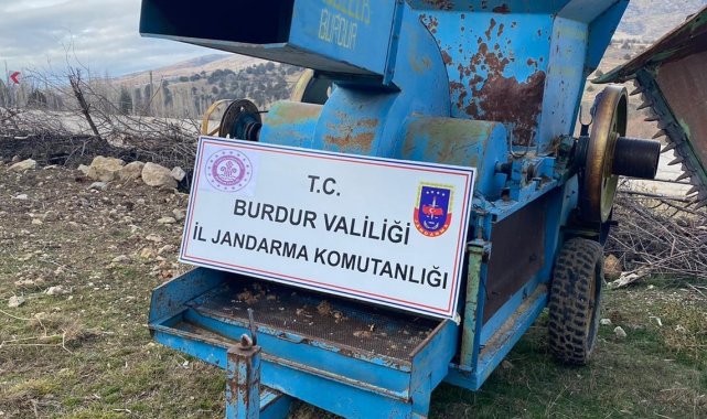 6 çiftçinin 7 makinasını çalan 3 şüpheli yakalandı