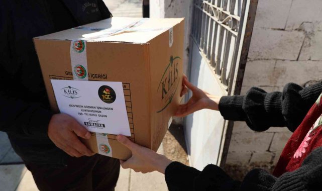 7 Bin aileye gıda kolisi