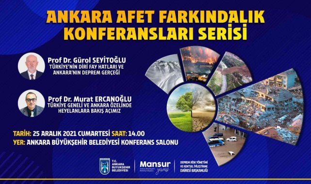 ABB&#039;de doğal afetlere karşı farkındalık konferansları başlıyor