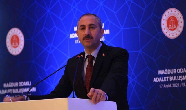 Adalet Bakanı Gül: "Yargı adaleti insanımızın sığınacağı en son limandır, çaredir"