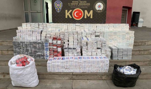Adana'da kaçakçılık operasyonu
