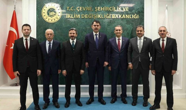 Adıyaman heyeti bakanlarla görüştü