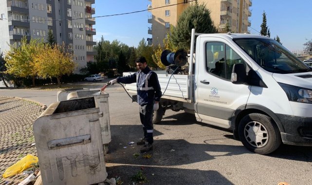 Adıyaman'da ilaçlama çalışmaları devam ediyor