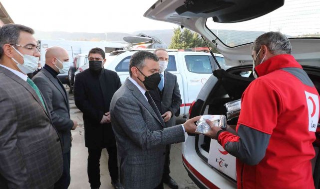 Afet deposunda inceleme yapıldı