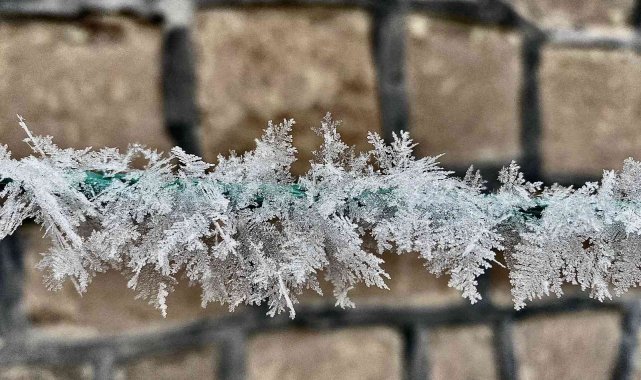 Ağrı dondurucu soğuklara teslim oldu