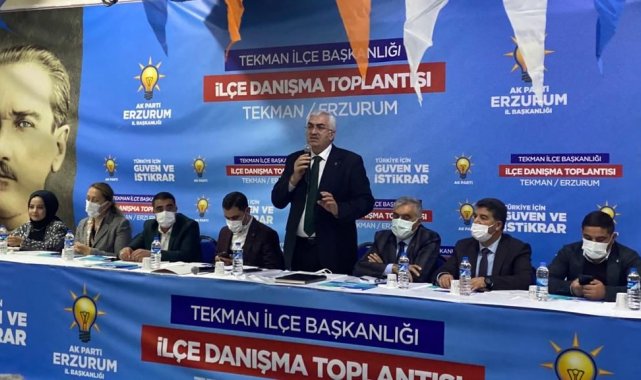 AK Parti Tekman ve Hınıs&#039;la danıştı