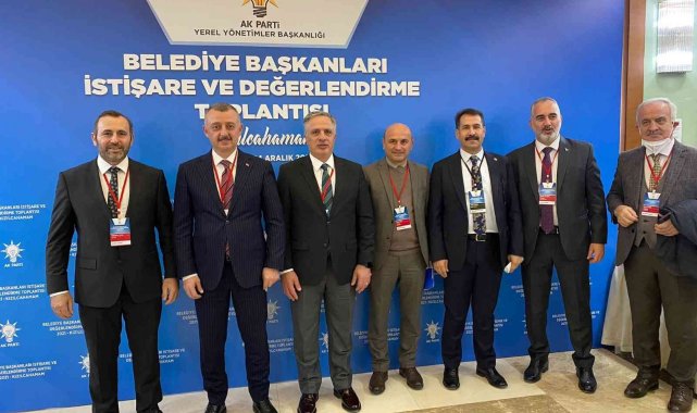 AK Partili Başkanlardan önemli temaslar